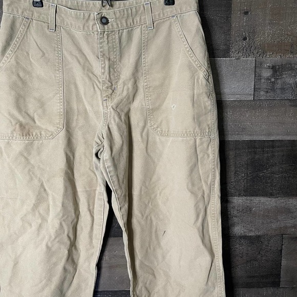 SOLD Patagonia Womens Cotton Pants 12 - Picture 1 of 3